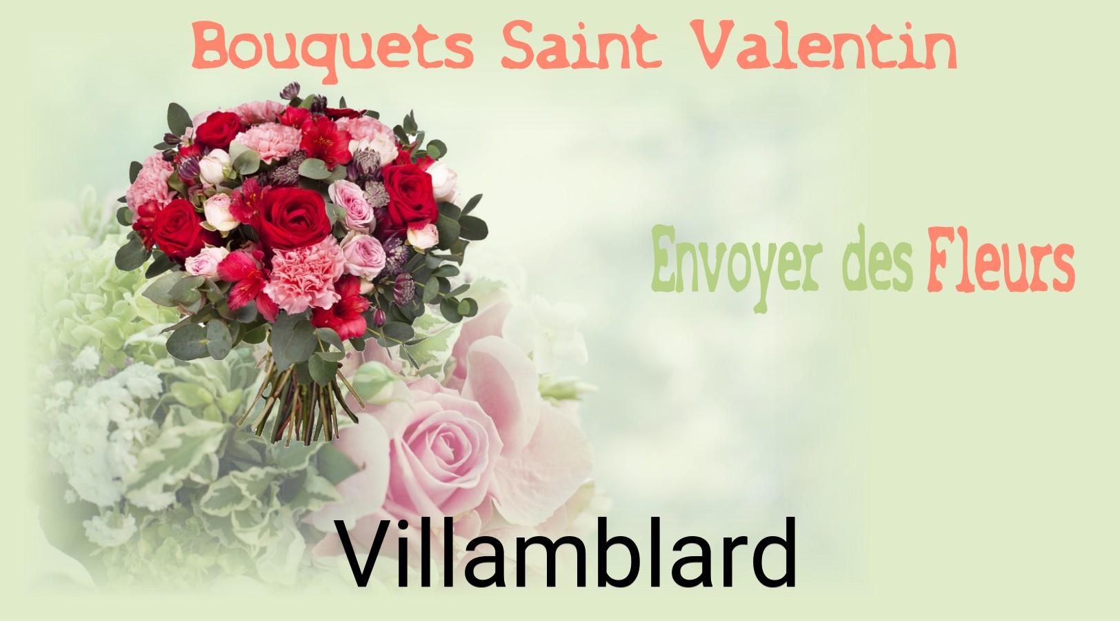 Roses de Saint-Valentin livrées à Villamblard